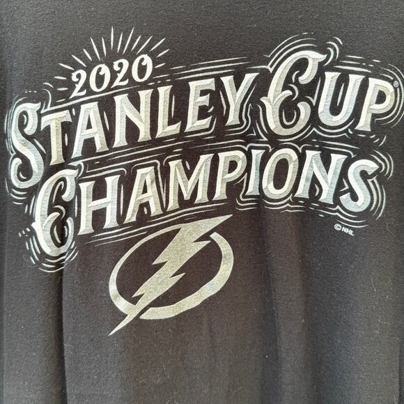 Tampa Bay Lightning Stanley Cup Champions 2020 Autograph shirt Size XL - Picture 4 of 5